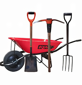 Alquiler de buggy con pico y pala en Cali - Capacidad 500 kg